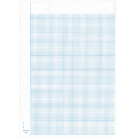 Millimeterpapper A4 50blad