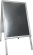 Gatustll Alu-line 50x70cm sil