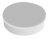 Magnet rund  30mm vit    10/fp