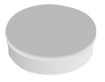 Magnet rund  30mm vit    10/fp