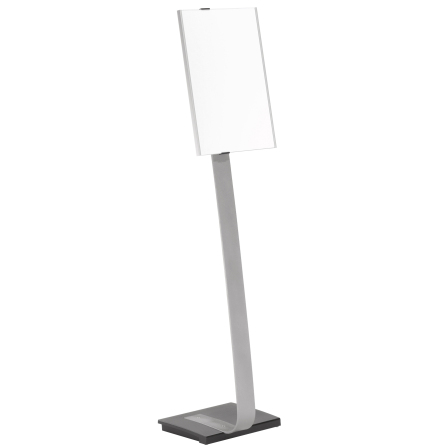 Golvskylt Info Sign A3 silver