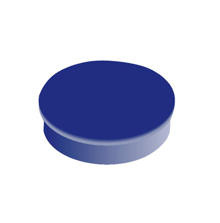 Magnet rund  20mm bl    10/fp