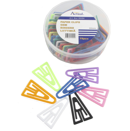 Gem plast 60mm sort.frg 75/fp
