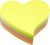 Notis Hjrta 200blad 4frg