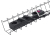 Kabelkrg trd 790x185x105mm sv