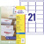 Etikett J8160 63,5x38,1 525/fp