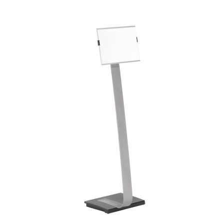 Golvskylt Info Sign A4 silver