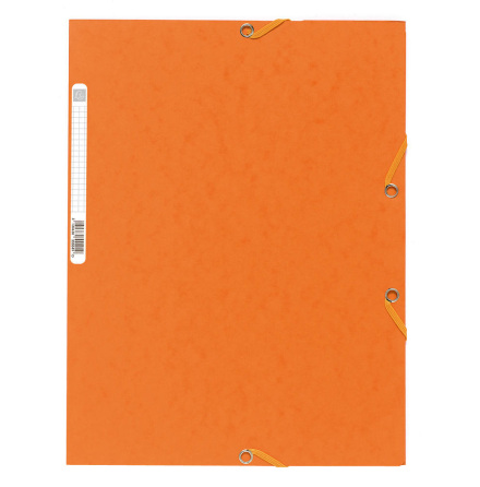 Snoddmapp A4 3-klaff orange
