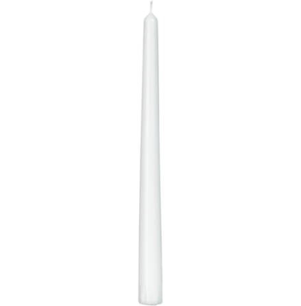 Antikljus Stearin 25cm vit 50p