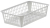 Stapelkorg 25x15x7cm vit