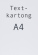 Kartong A4 600g vit 5/fp