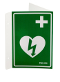 Skylt AED Wall Sign gr�n
