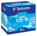 CD-R Verbatim Jewelcase 10/fp