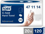 Handduk H3 C-fold Adv 2400/fp