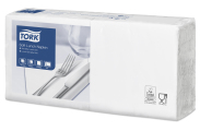 Lunchservett Tork mjuk 33x Vit