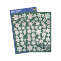 Stickers stjrnor silver 90/fp