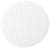 Prlplatta rund 9cm vit