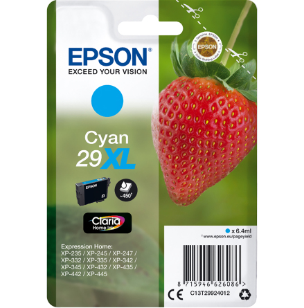 Blck Epson 29XL cyan