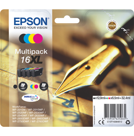 Blck Epson 16XL CMYK 4/fp