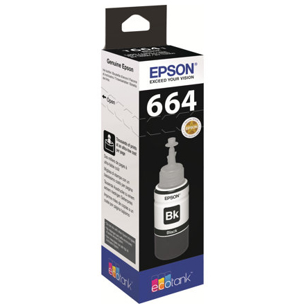 Blck Epson 664 T6641 svart