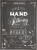 vningshfte Hand Lettering