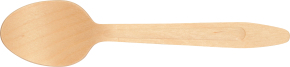 Bestick sked tr 16,5cm 100st/