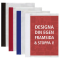 Offertmapp A4 med ficka bl