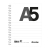 Kollegieblock A5 70bl 60g lin
