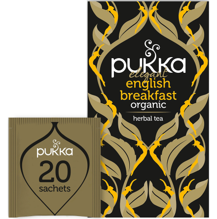 Te Pukka svart Elegant Eng