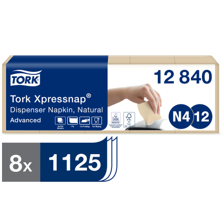 Tork Xpressnap natur disprs.