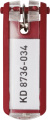Nyckelbricka KEY CLIP rd 6p
