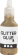 Glitterlim 25ml guld