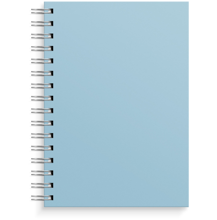 Anteckningsbok A5 dustyblue