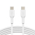USB-C till USB-C Kabel Vit 2m