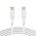 USB-C till USB-C Kabel Vit 2m