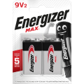 Batteri Alk 9V 6LR61 2p