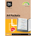 Plastfodral 3L sjlvh A4 10/fp