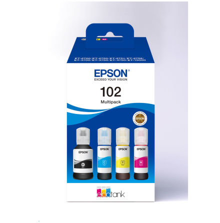 Blck Epson 102 CMYK