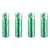 Batteri Deltaco Alk AA 4/fp
