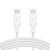 USB-C till C 100W 2m flt vit