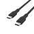 USB-C till C 100W 3m flt svar