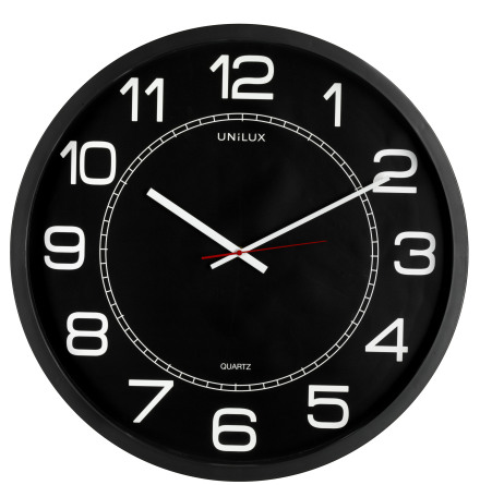 Vggklocka Mega 57,5cm Svart