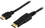 DisplayPort till HDMI kabel 2m