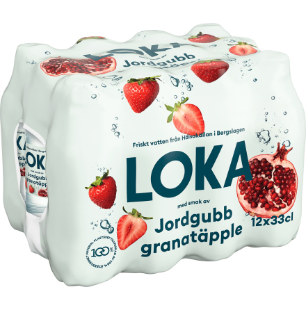 Loka Jordgubb 33cl ink p 12st