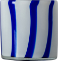 Ljuslykta Curve XS bl/vit
