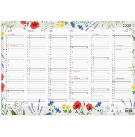 Vggkalender 2025 Vggbl.Bloms
