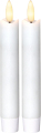 Antikljus Flamme 15cm 2-p
