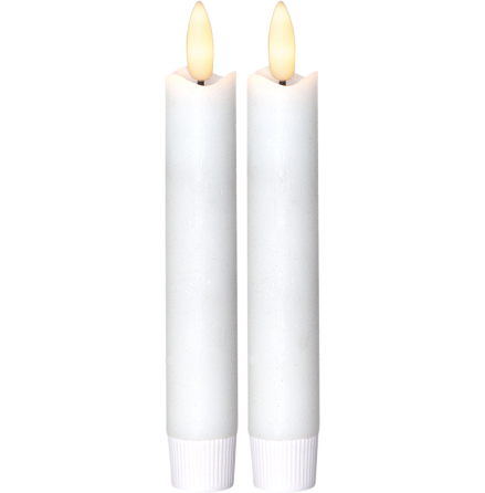 Antikljus Flamme 15cm 2-p