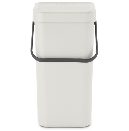 Avfallshink Sort&Go 12L Ljusgr