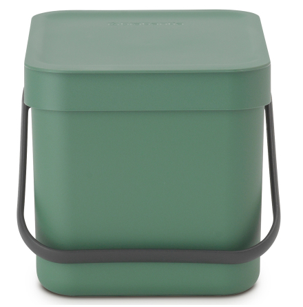Avfallshink Sort&Go 6L F.Green